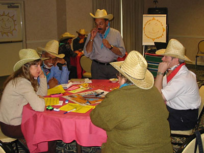 Search for the Lost Dutchman group in action